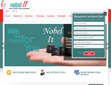 Tablet Screenshot of nobelitsol.com